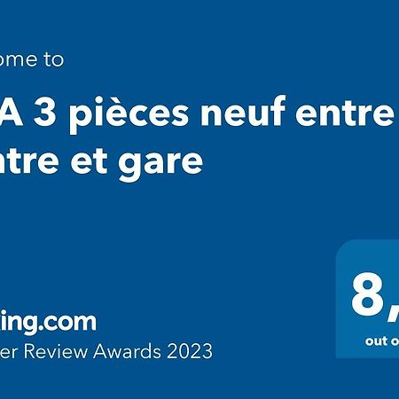 Ena 3 Pieces Neuf Entre Centre Et Gare Lägenhet Strasbourg Exteriör bild